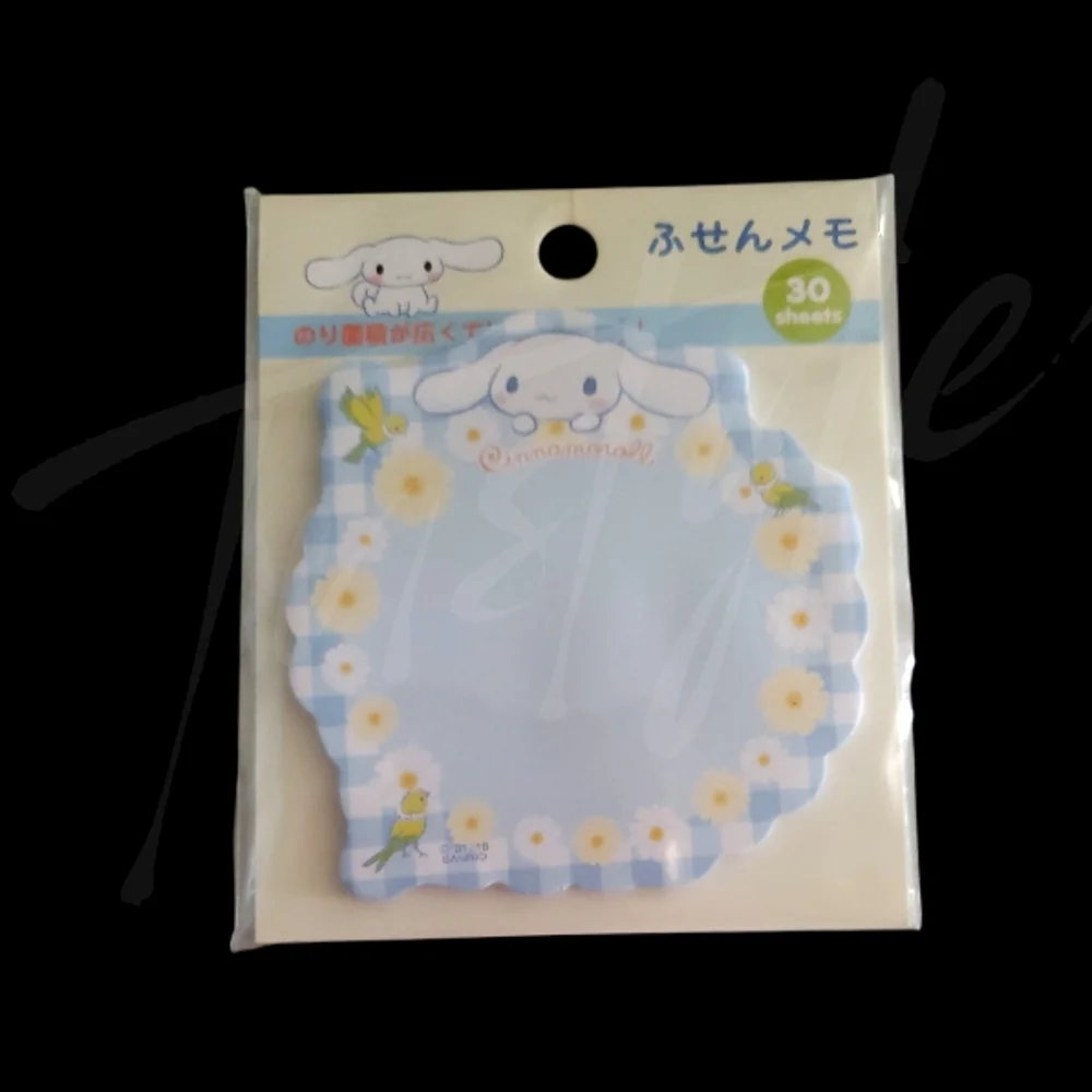 Cinnamoroll Bag Charm & Sticky Notes